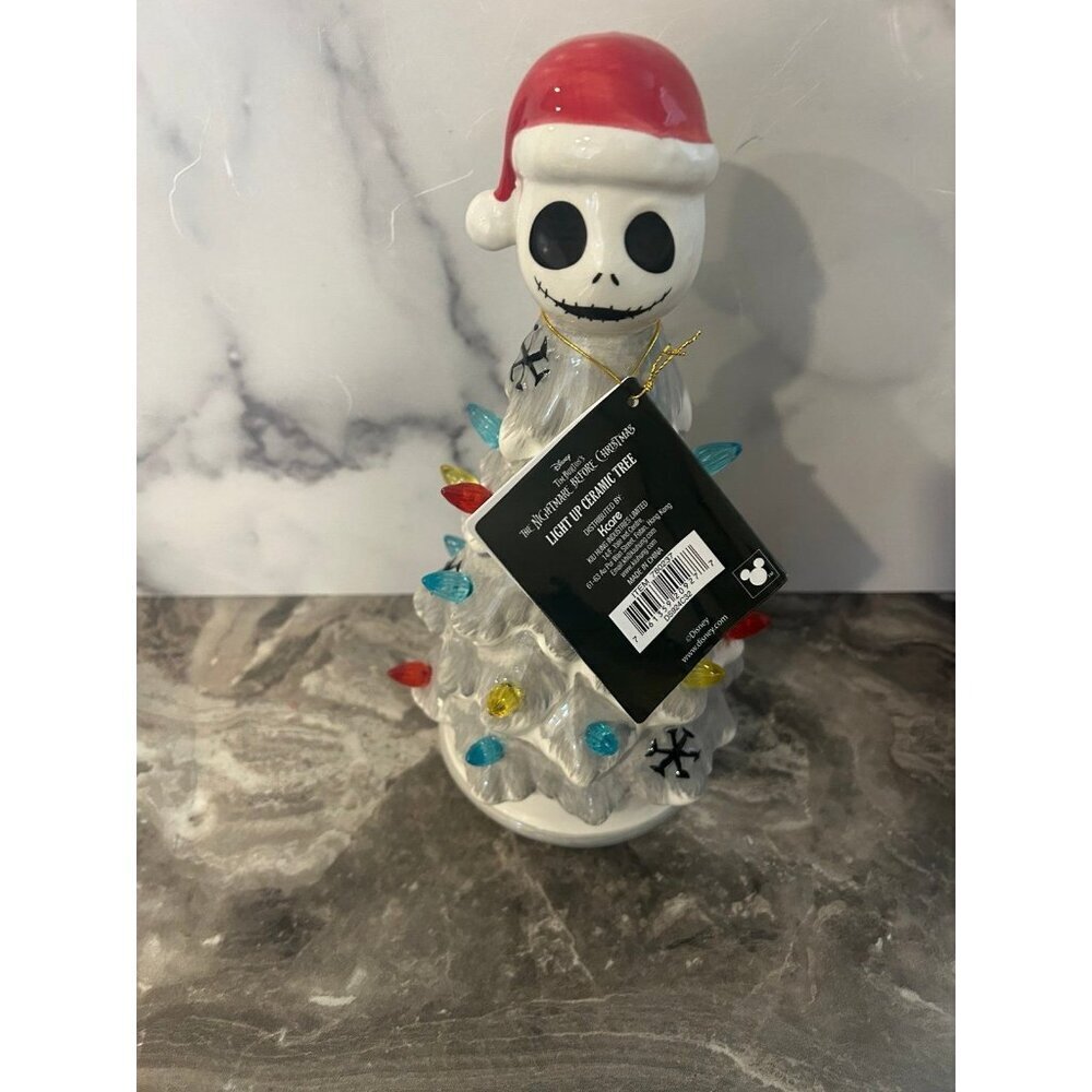 Néw‎ nightmare before Christmas Santa jack 10 inch ceramic tree
